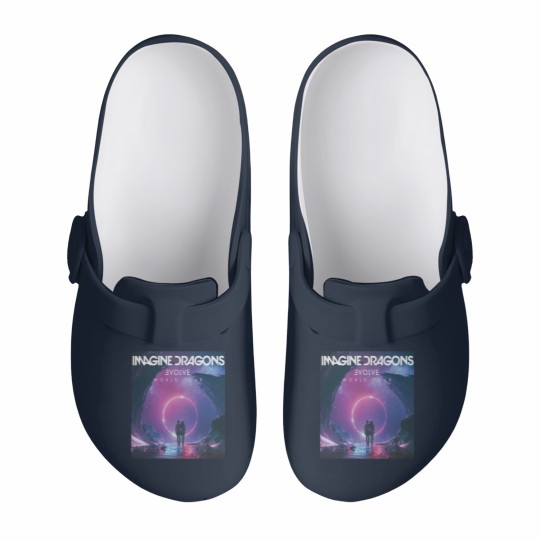 Discover Imagine dragons Classic Kids Slip On Clogs