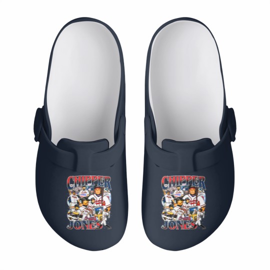 Discover Vintage 90s Graphic Style Chipper Jones Slip On Clogs Vintage Sport Slip On Clogs