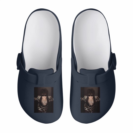 Discover Designer LP Laura Pergolizzi Lost On You Black Slip On Clogs