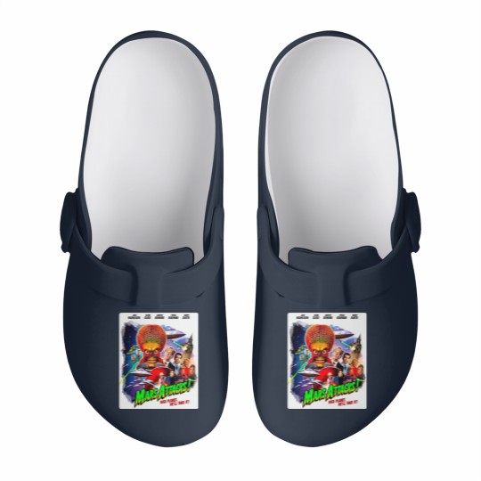Discover Mars Attacks Soft Slip On Clogs, Mars Attacks Movie Poster Slip On Clogs