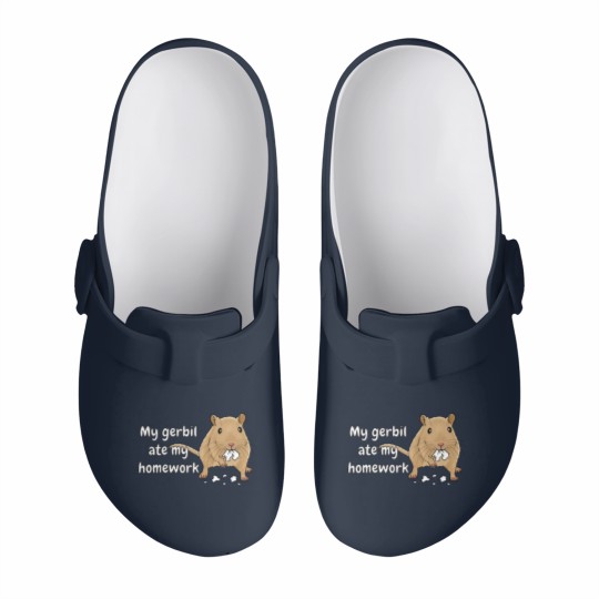 Discover Gerbil Ate My Homework Slip On Clogs
