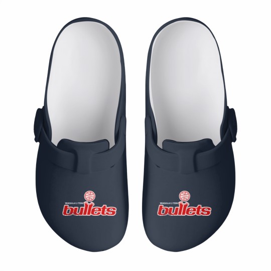 Discover Defunct Washington Bullets Basketball Team - Basketball - Slip On Clogs Slip On Clogs