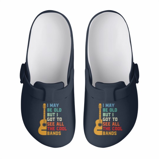 Discover I May Be Old Best Bands Slip On Clogs