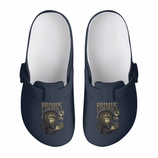 Discover Primus Monkey Metal Rock Band Vox Vintage Slip On Clogs