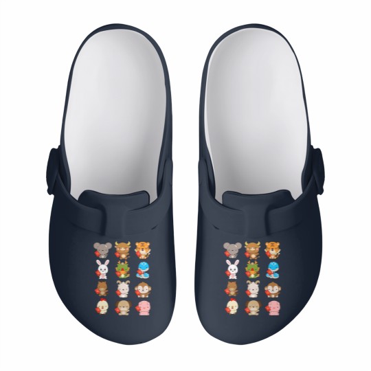 Discover New Year Chinese 2023 Zodiac Animal Lunar New Year Slip On Clogs
