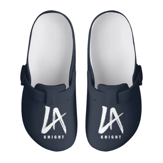 Discover LA Knight YEAH! Wrestling Entertainment Slip On Clogs Wrestling Entertainment SmacDown