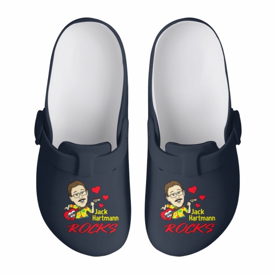 Discover Jack Hartmann Rocks Short Sleeve Gift \ Slip On Clogs