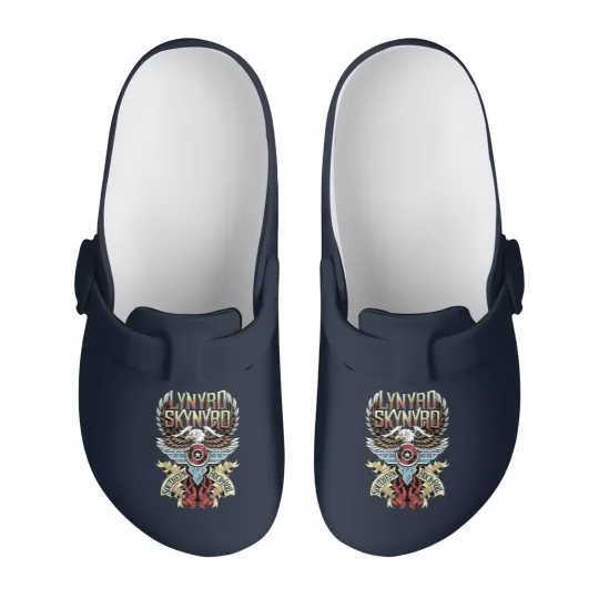 Discover Lynyrd Skynyrd Music Slip On Clogs, Rock Band Music Slip On Clogs