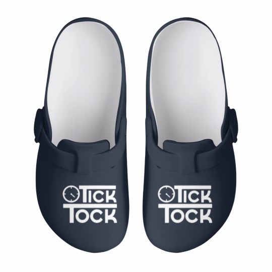 Discover Tick Tock Slip On Clogs