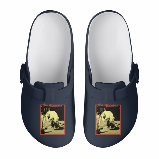Discover The Stooges Iggy Pop Punk Rock Band Slip On Clogs