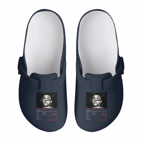 Discover Weeknds Beauty Behind the Madness Album Slip On Clogs, Weeknds Retro Vintage