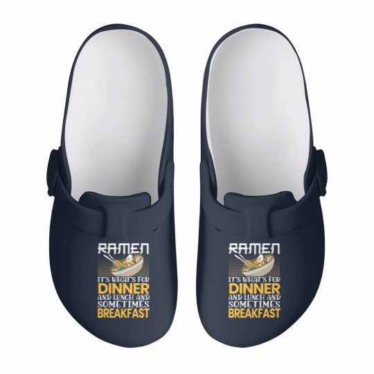 Discover Ramen Japanese Noodle Soup Eater Food Lover Foodie Slip On Clogs