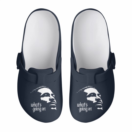 Discover Marvin Gaye Whats Going On Slip On Clogs