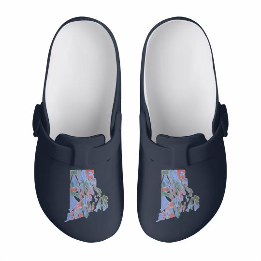 Discover The Front Bottoms Merch Front Bottoms Melted | Essential Slip On Clogs
