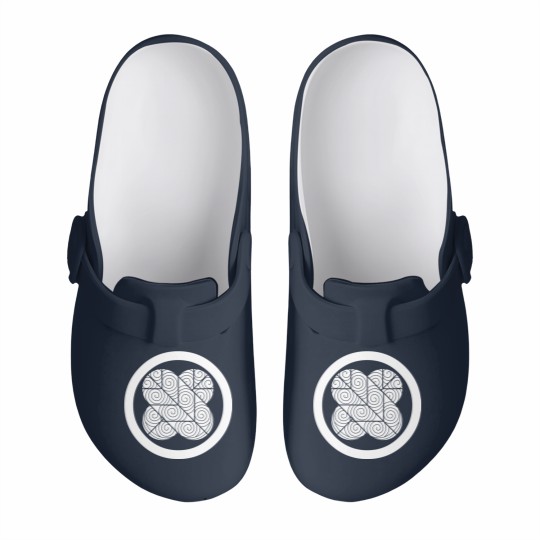 Discover Japanese Family Crest KAMON Symbol Slip On Clogs
