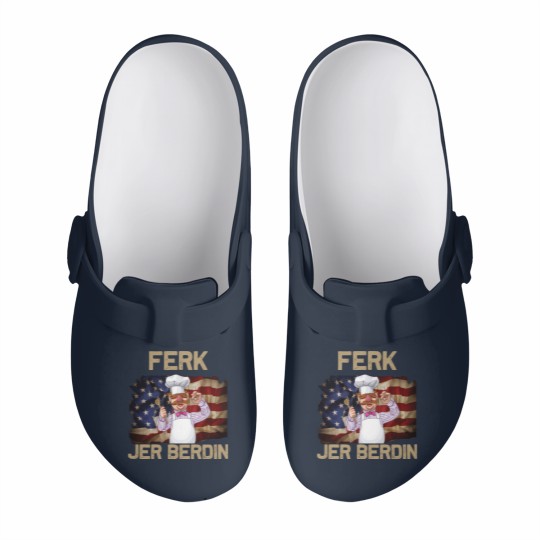 Discover Ferk Jer Berdin Funny - Ferk Jer Berdin - Slip On Clogs