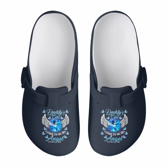 Discover daddys girl i used to be his angel now hes mine Slip On Clogs