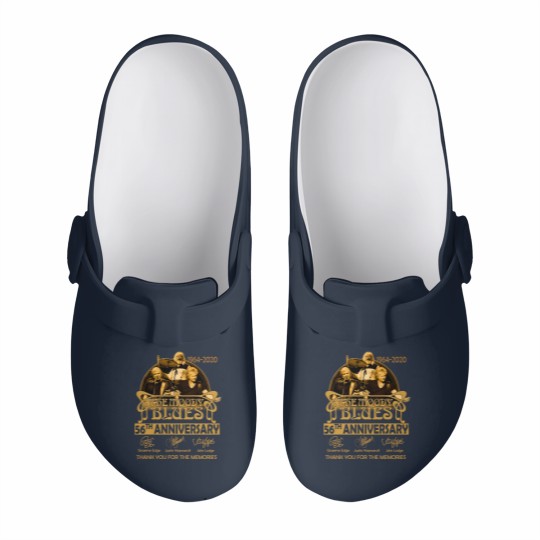 Discover The Moody Blues Lovers 56th Anniversary 1964 2020 Signature Slip On Clogs