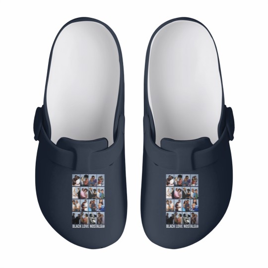 Discover Black Love Nostalgia Unisex Slip On Clogs