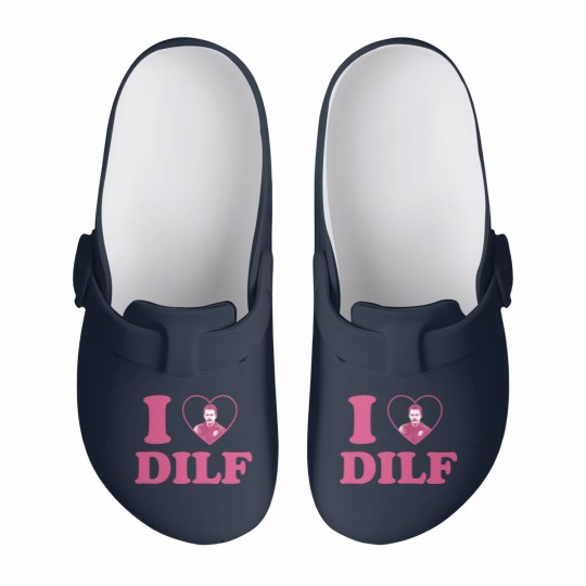 Discover I love DILF Charlie Swan Slip On Clogs