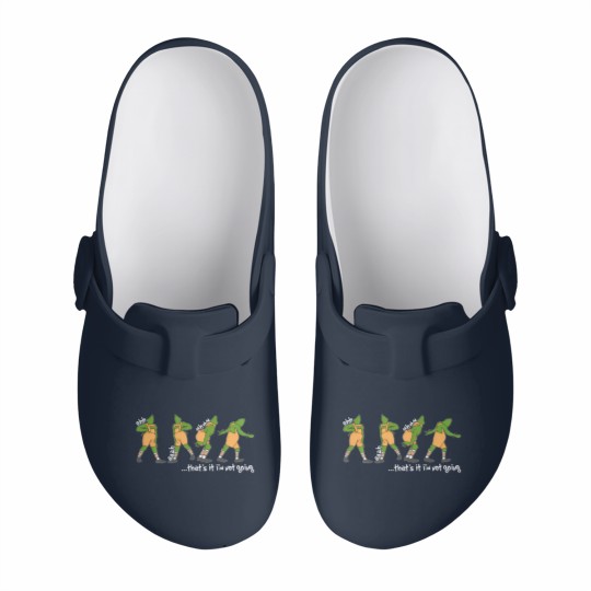 Discover funny xmas that's it i'm not going christmas clothing long t Slip On Clogs
