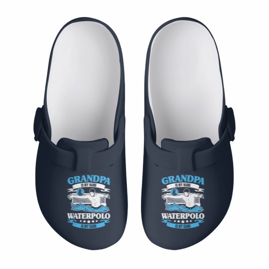 Discover Grandpa Is My Name Waterpolo Is My Game Slip On Clogs