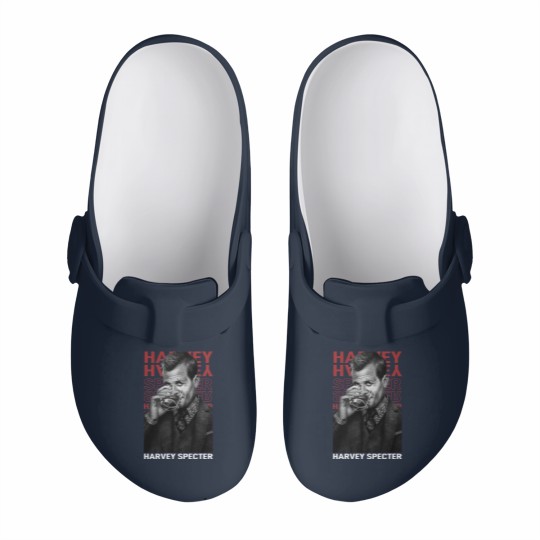 Discover Harvey Specter Vintage Graphic Slip On Clogs, Suits Movie TV Slip On Clogs