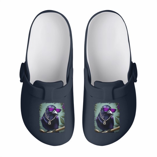 Discover Lamar Jackson Vintage Slip On Clogs, Lamar Jackson Ravens Football Slip On Clogs - Lamar Jackson Slip On Clogs