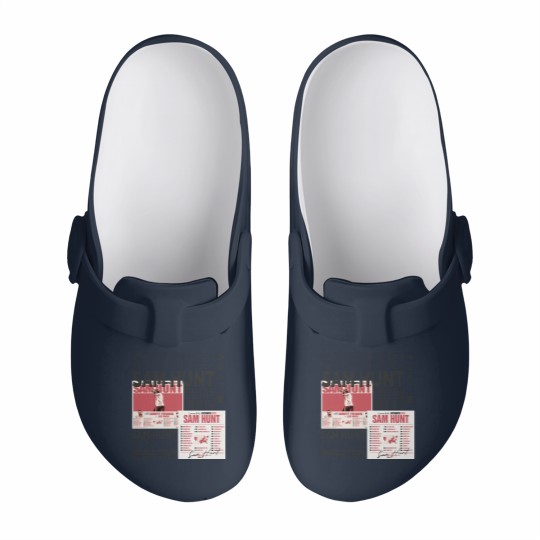 Discover Sam Hunt Music Slip On Clogs 90s Y2K Merch Vintage Slip On Clogs