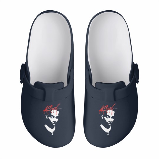 Discover PLAYBOI CARTI Slip On Clogs | Whole Lotta Red Album Merch Promo Slip On Clogs