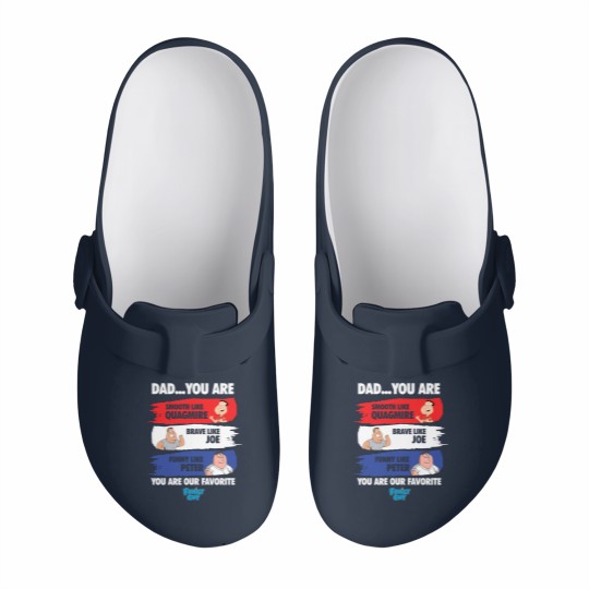 Discover Family Guy Slip On Clogs, Smooth Like Quagmire Slip On Clogs, Brave Like Joe Slip On Clogs