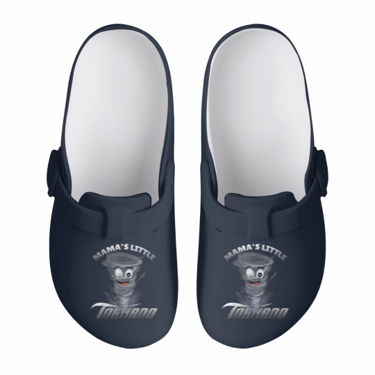 Discover Mamas Little Tornado Meteorologist Kid Slip On Clogs Slip On Clogs