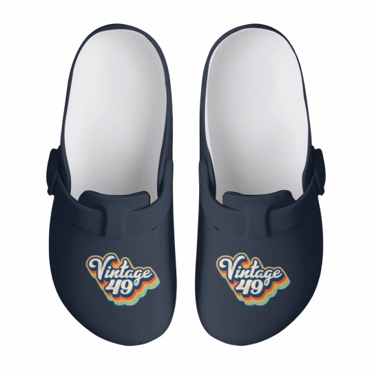 Discover Vintage 49 milestone design Slip On Clogs