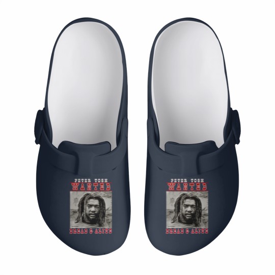 Discover Peter Tosh Wanted Dread And Alive Slip On Clogs
