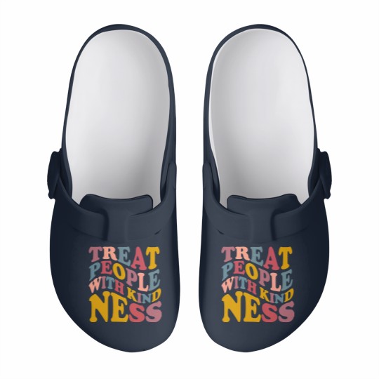 Discover Treat People With Kindness Slip On Clogs