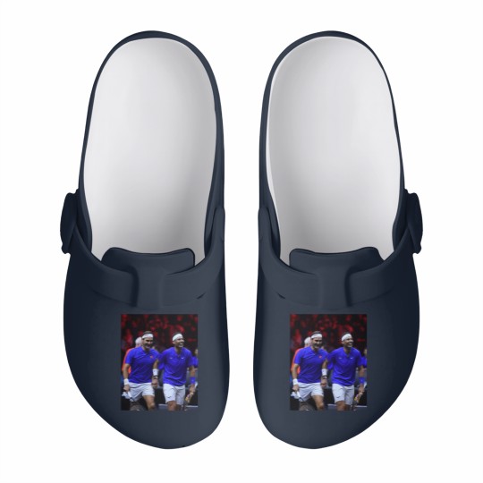 Discover Roger Federer and Rafael Nadal Slip On Clogs, Roger Federer 20 Grand Slams Slip On Clogs