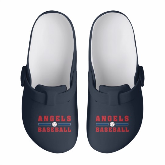 Discover Angels Baseball Slip On Clogs, Unisex Slip On Clogs