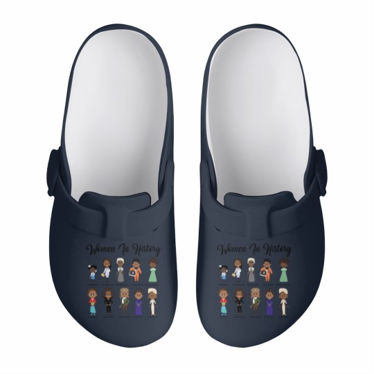 Discover Black Women In History Slip On Clogs | Black History Month