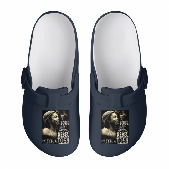 Discover Peter Tosh Jamaican Reggae Music Slip On Clogs