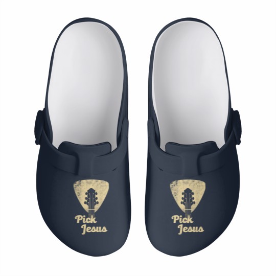 Discover Pick Jesus T -Music Pastor - Pastor Easter Slip On Clogs