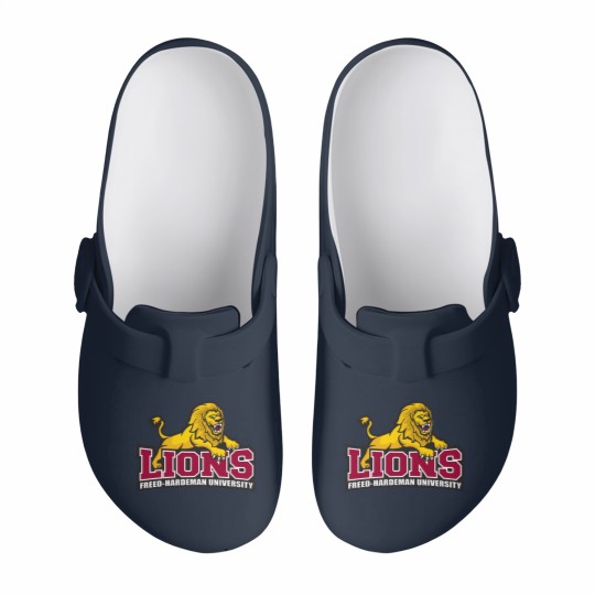 Discover College Of Freed–Hardeman Lions Team Slip On Clogs