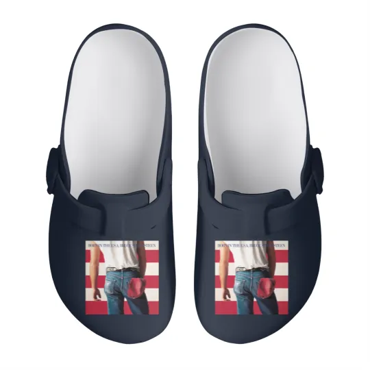 Discover ljlkjoi987>>bruce springsteen, bruce springsteen Slip On Clogs