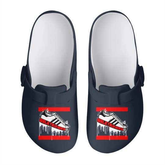 Discover Walk This Way Drip: Men's Graphic Slip On Clogs