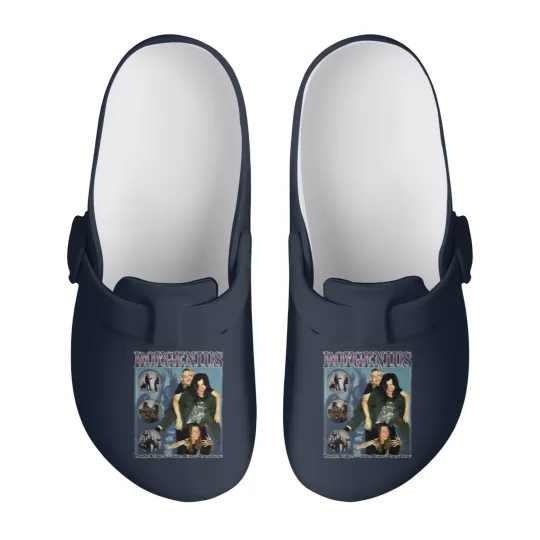 Discover Limited Boygenius 90s Inspired Vintage Slip On Clogs