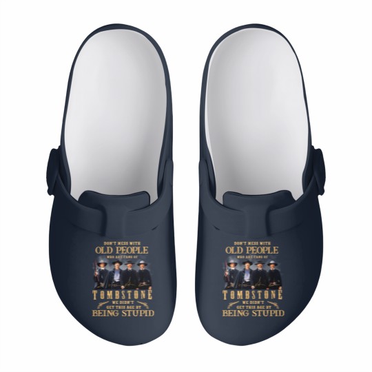 Discover Tombstone Movie Slip On Clogs, Vintage Tombstone Graphic
