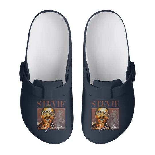 Discover Stevie Wonder Vintage Unisex Slip On Clogs stevie wonder Slip On Clogs