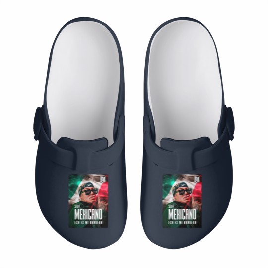 Discover playera lefty sm mexican soy mexicano esa es mi bandera t Slip On Clogs