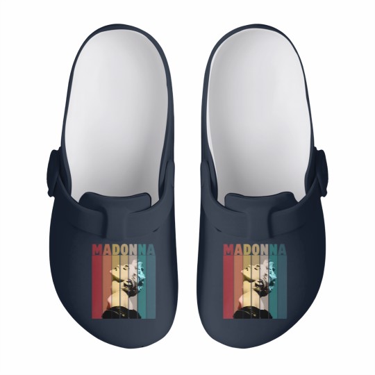 Discover Madonna Retro Vintage Slip On Clogs, Madonna Slip On Clogs, Music Slip On Clogs, Gift Slip On Clogs For You And Your Friends, Vintage Madonna Slip On Clogs
