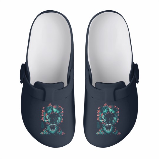 Discover The Last of Us Part II Art Slip On Clogs / Men's Women's Sizes