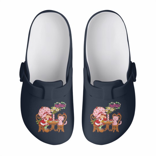 Discover Strawberry Shortcake strawberry shortcake and cat Slip On Clogs